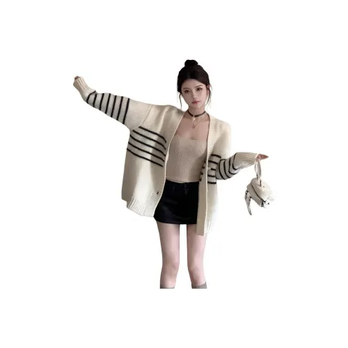 GUOZHEN Белый Женский Трикотаж