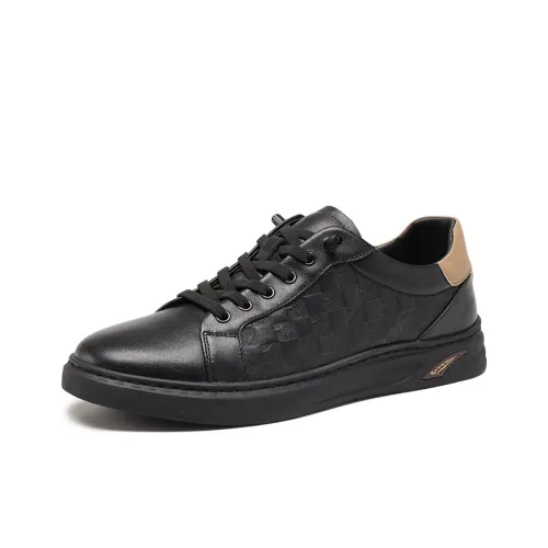 SENJIALUO Легкий и Дышащий Низкий Топ Повседневная Обувь Мужская