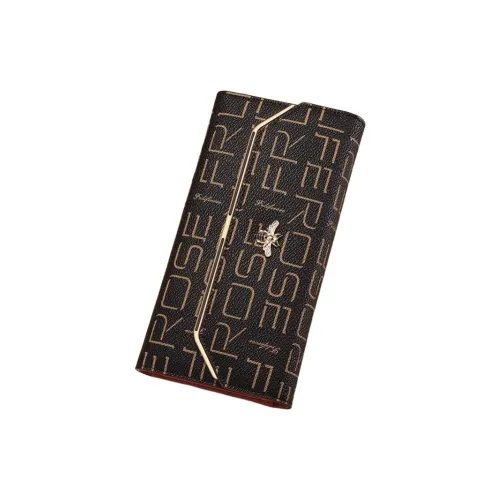 VIHUS PVC Кошелек Стандартный Женский Кофейный Бежевый