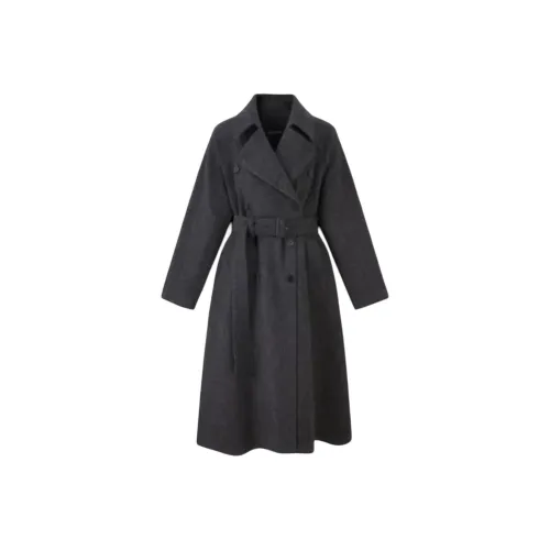 ADXKM Deep Темно-серый Женское пальто