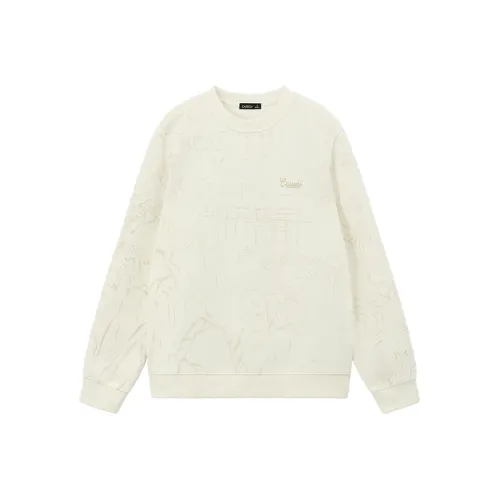 CAISEDI Белый Мужской Свитшот