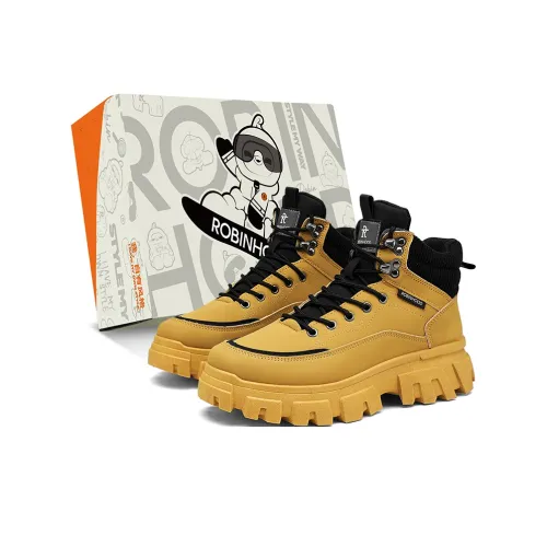 ROBINHOOD Ankle Длина (размер в длину) Мартин Boot Men's Box Включено