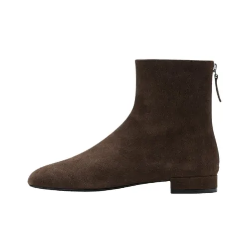 MANGO Ботильоны Женские Шоколад