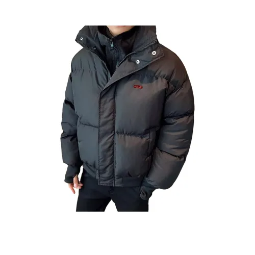 HOKLV Черный С подарками Съемная застежка-булавка Унисекс Пуховики