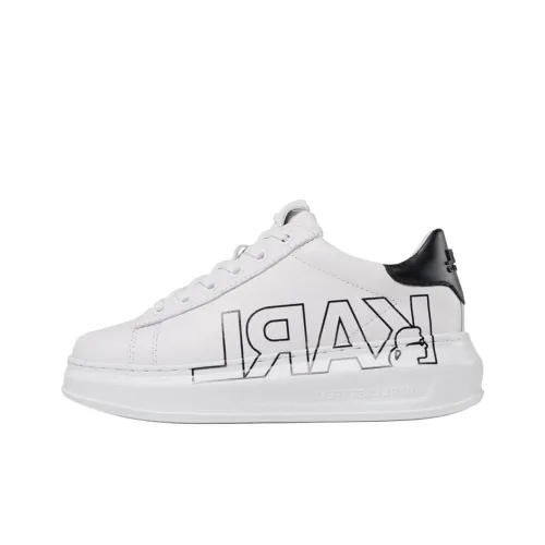 Karl Lagerfeld Низкие Кроссовки для скейтбординга Женские Белые