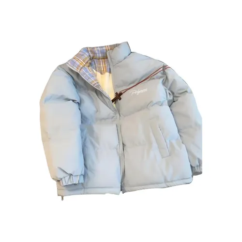 PODGORNOI Синий С подарками Съемный Металл Этикетка Мужской Пуховики