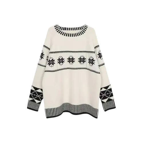 MDEHT Белый Женский Трикотаж