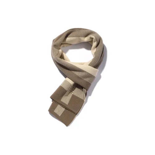 Clect Вязаные шарфы из полиэстера и хлопковой смеси для мужчин