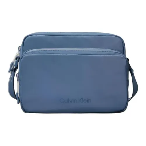 CALVIN KLEIN Переработанный полиэстер Camera Сумка Сумка через плечо Мужская Керамика Синий
