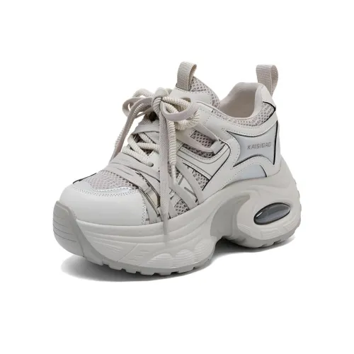 AIMISS Износостойкий Дышащий Противоскользящий Низкий Топ Кроссовки с Толстой Подошвой Женские