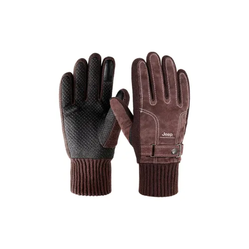 Jeep Полиэстер Спортивные Перчатки Унисекс