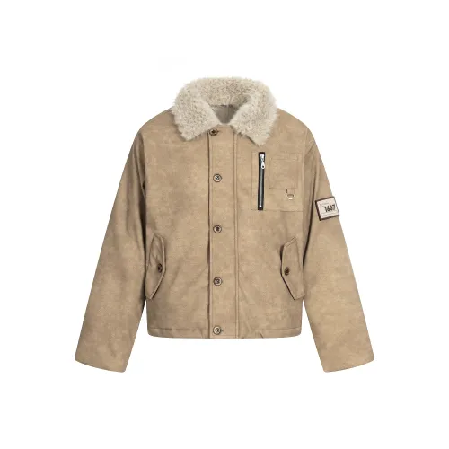 GBXM Хаки Унисекс Бархатные Куртки