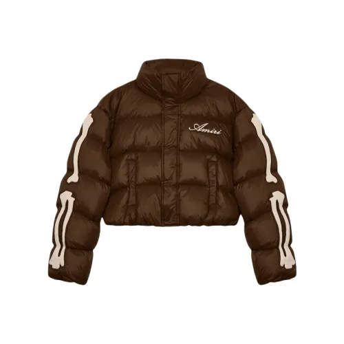 AMIRI Winter Capsule Темно-коричневый Женский Пуховик
