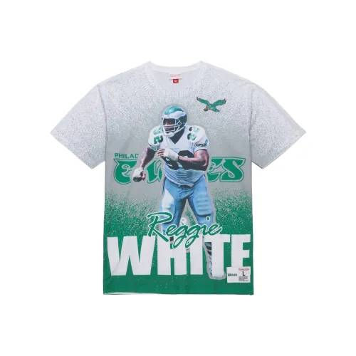 MITCHELL NESS Reggie Белый T-Рубашка Мужская