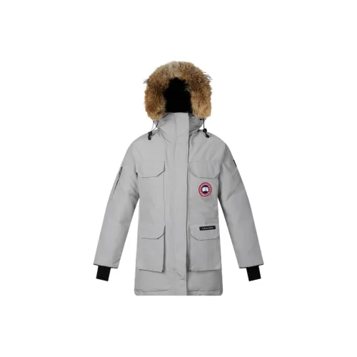 Canada Goose Expedition Series Пуховик PARKA Пальто Европейская версия Зимний Женские Луна Лайм