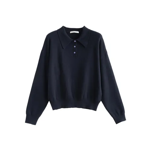 Tonlion Темно-синие женские свитеры