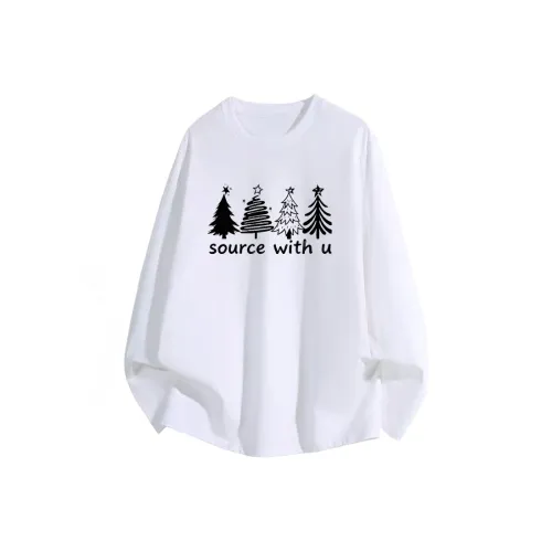 Source with u Белый Унисекс T-рубашки