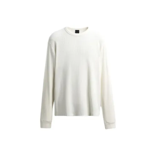 ZARA Морозный Белый Мужские T-Рубашки