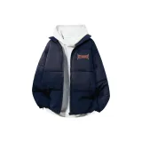 Темно-синий (хлопковый пуховик)