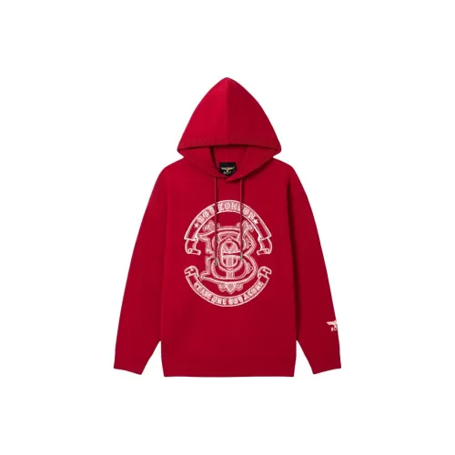 Boy London Новогодний Трикотаж Унисекс Красный