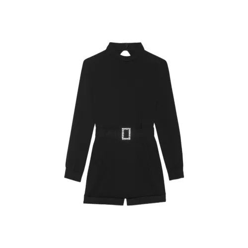 SAINT LAURENT SS22 Комбинезон Женский Черный