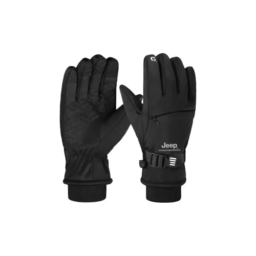 Jeep Полиэстер Спортивные Перчатки Унисекс