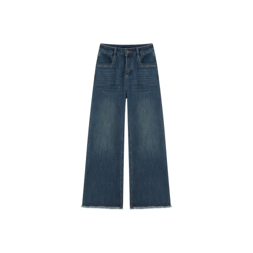 YOUXIANG Blue Women's Jeans YOUXIANG Синий Женские Джинсы