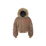 Коричневый, утеплённый