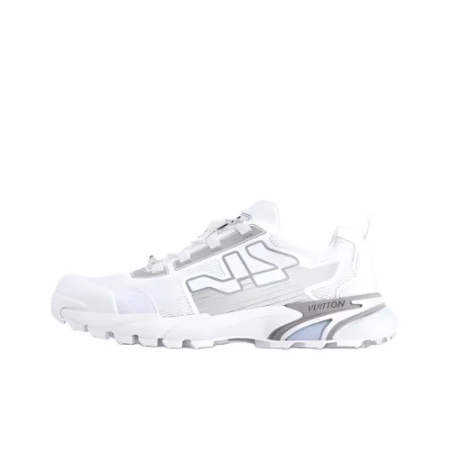 LOUIS VUITTON Runner Tatic 2025 Early Spring Коллекция для мужчин Низкий топ Повседневная обувь Мужской Светло-серый