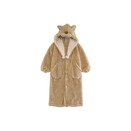 Ronecry Little Lion Sleep Robe Женские Банные халаты