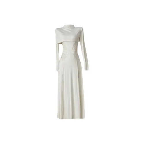 Udon House Длинное платье с длинными рукавами женское