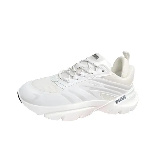 DIOR B32 Толстая подошва Кроссовки Женские Белые