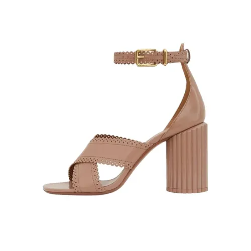 Zimmermann Eddie One Ремень Сандалии 8,5 см Женские Розовые