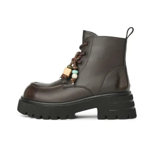 DAPHNE 11cm Martin Boot Высокий каблук Женские