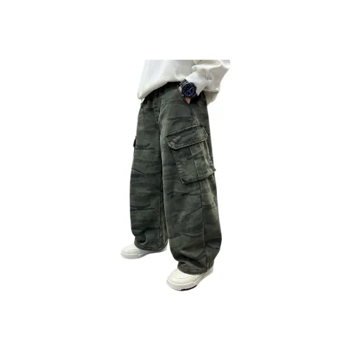 Класс Meng Jia Брюки карго Подростки