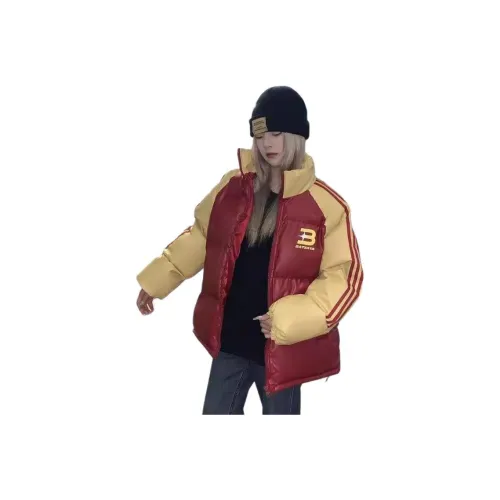 GUOZHEN Красный Женский пуховик