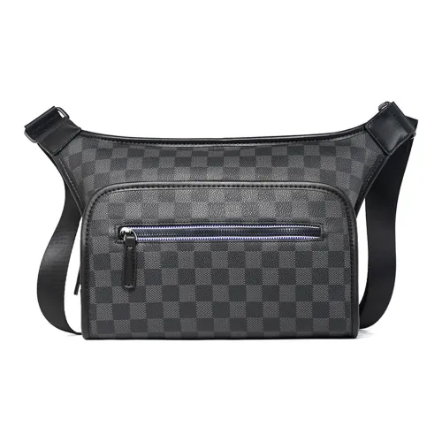 CARTELO ПУ (полиуретан) Сумка через плечо Стандартная Унисекс Черная