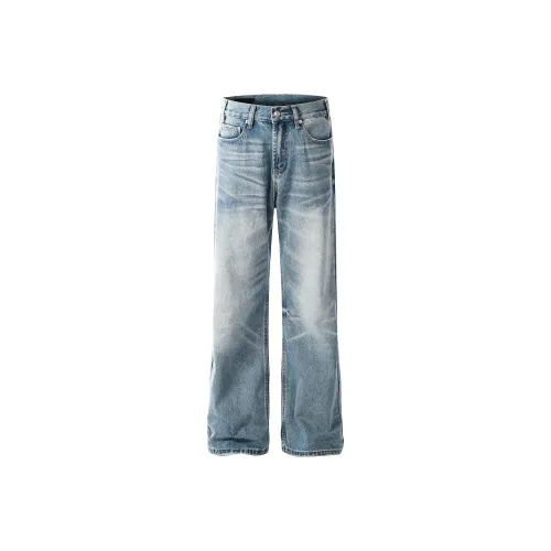 FDYZ Синий Унисекс Джинсы