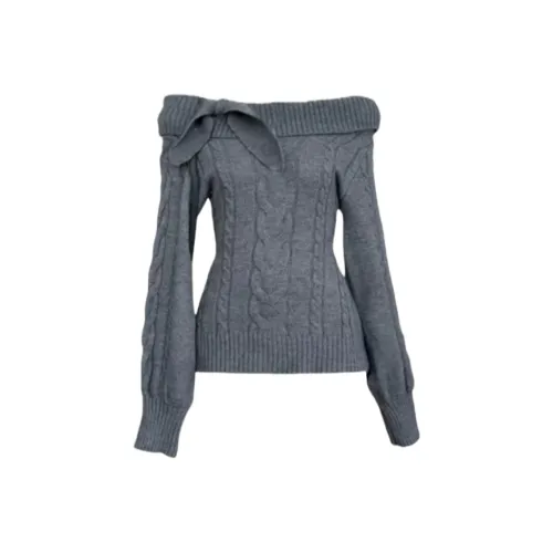 ZEKIKO STUDIO Серый Женский Трикотаж