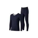 BaiNian Комплекты одежды: Темно-синий [Шерсть и шелк / Подходит для 0°~15℃]