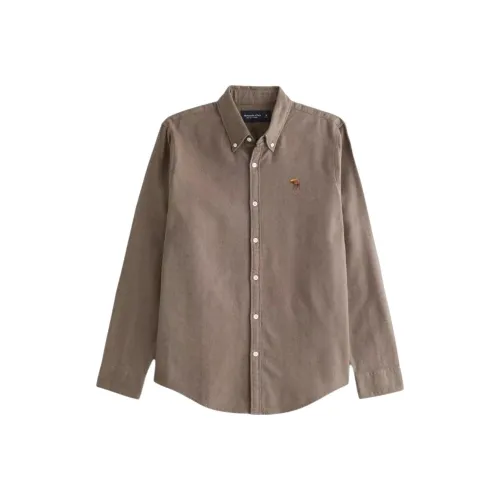 Abercrombie＆Fitch Коричневые Мужские Рубашки