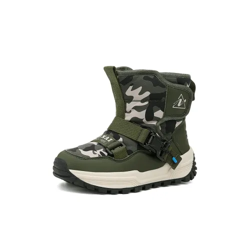 Genius Pooh Slip-resistant Abrasion-resistant Lightweight Insulated Childrens Boots Гений Поу Противоскользящие Устойчивые к износу Легкие Утепленные Детские ботинки