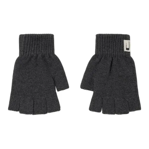 CARRERA 100% хлопок Вязаные перчатки Мужские Светло-серые