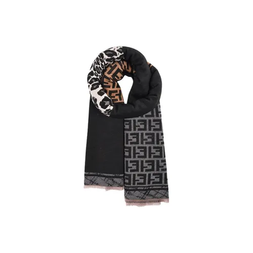 FUO Полиэстер Трикотаж Шарфы Унисекс