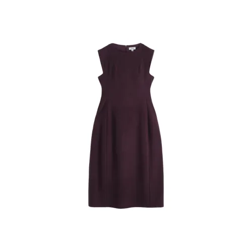 COS Бургунди Женские Платья без Рукавов