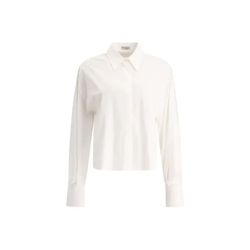 BRUNELLO CUCINELLI FW23 Рубашка Женская Белая