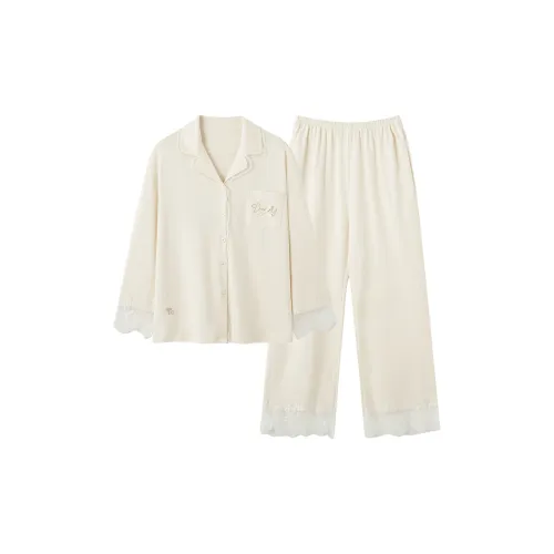 H YXIANG Осень и зима Все сезоны Все комплекты Pajama Женские Элегантный