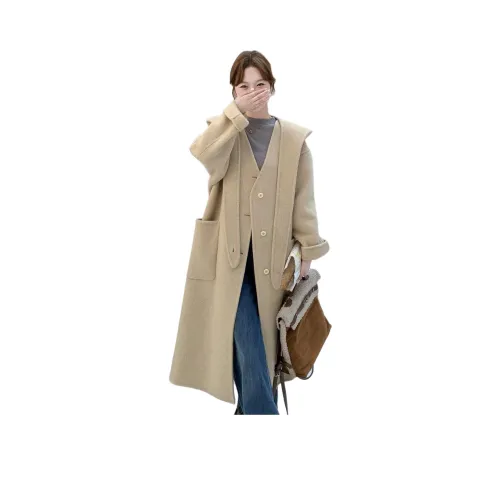 MEXICAN Бежевый Женский Пальто
