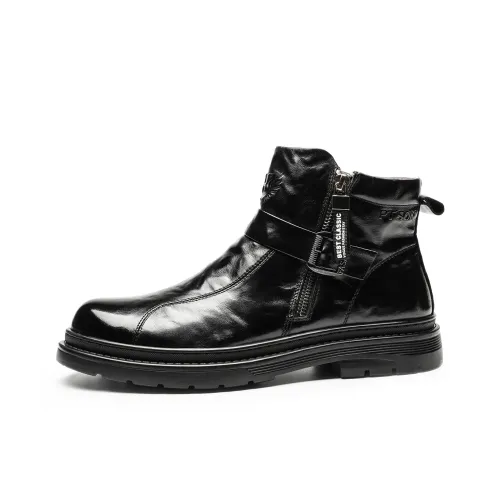 PT'SON Ботильоны 2,6 см Мужской Черный