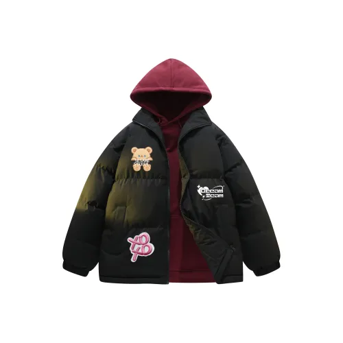 SESAME STREET Стеганый хлопковый пуховик унисекс